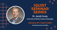 IQUIST Seminar Series, Dr. Jacob Covey, January 24 at 11am in 190 Engineering Sciences Building