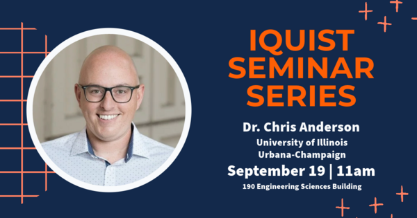 IQUIST Seminar: Building a quantum internet with photons and electron spins, Chris Anderson, UIUC
