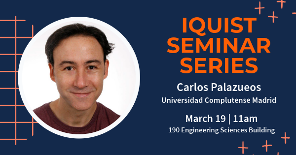 IQUIST Seminar: Quantum entanglement vs classical communication to play XOR games, Carlos Palazuelos, Associate Professor, Universidad Complutense Madrid