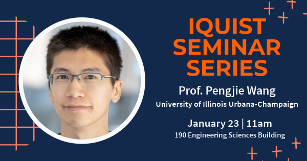 IQUIST Seminar: Observation of a Two-Dimensional Anisotropic Luttinger Liquid in a Moiré Material, Pengjie Wang, University of Illinois Urbana-Champaign