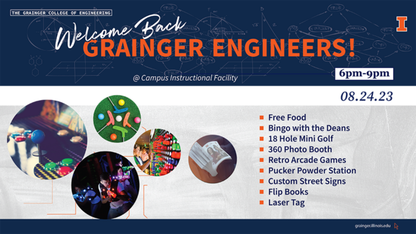 Welcome Back Grainger Engineers
