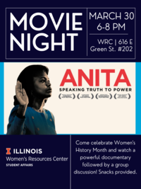 Come celebrate Women's History Month and watch a powerful documentary followed by a group discussion! Snacks provided