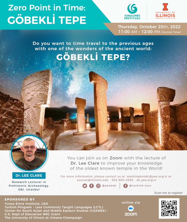 SLCL Master Calendar of Events (all SLCL unit calendars): Zero Point in  Time: Göbekli Tepe