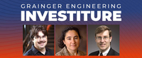 Grainger Engineering Investiture, Jeff Erickson, Svetlana Lazebnik and Craig Zilles