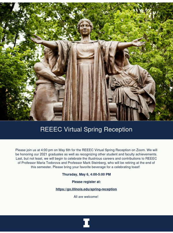 REEEC Virtual Spring Reception