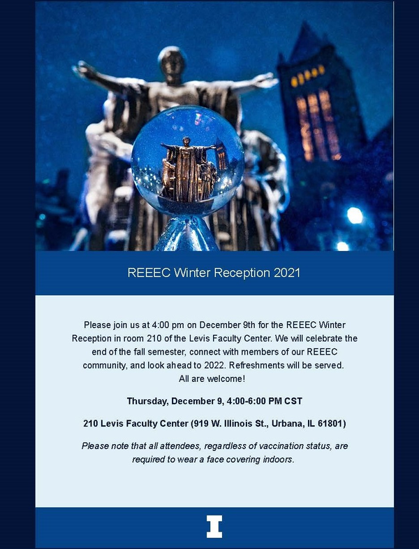 REEEC Winter Reception Invitation