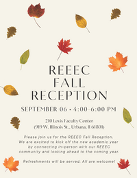 REEEC Fall Reception