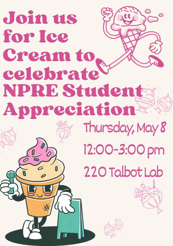NPRE Student Aprechiation!