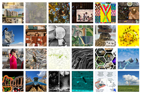 A collage of the 2023 Image of Research Semifinalist Submissions