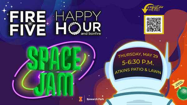 Fire at Five: Happy Hour and Bonfire - May