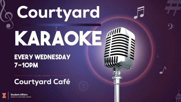 Courtyard Karaoke Wednesdays