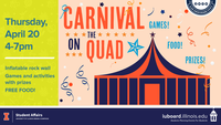 carnival on the quad graphic with event details