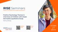 RISE Seminar with Kenny Zhang, October 27, 2023 at noon