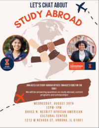 Food for the Soul Series: Let's chat about study abroad!