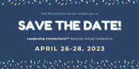 Save the Date April 26-28, 2023 Leadership Connections