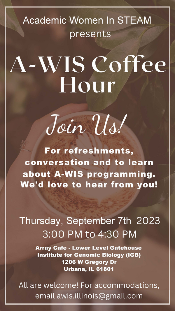 A-WIS Coffee Hour 9-7-23 Array Cafe