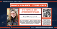 Donna Cox image with talk details