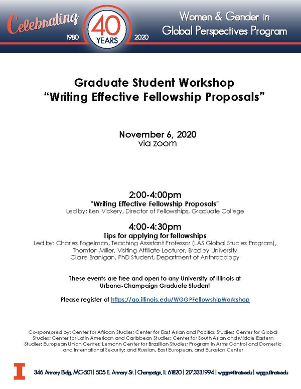 The Third Annual International Graduate Student Workshop