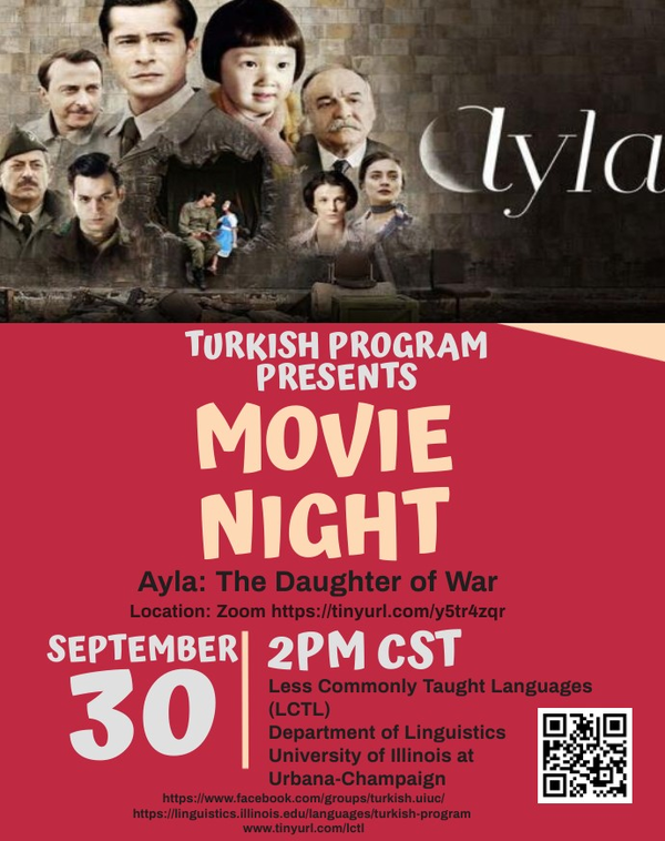 Illinois Global Institute Turkish Movie Night Ayla The Daughter Of War