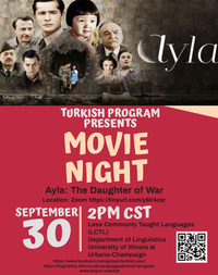 Turkish Program Movie Night: "Ayla: The Daughter of War"